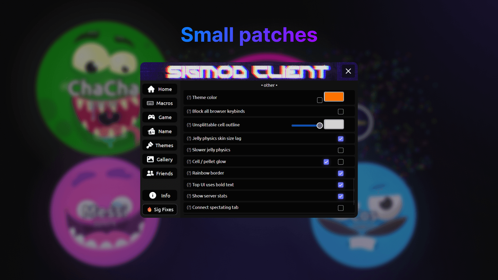 Sigfixes/patches